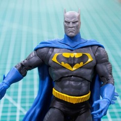 Custom Resin Caped Crusader head cast 7in. scale 1:10 McFarlane Batman TDK