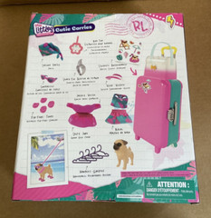 *NEW* Real Littles Cutie Carries Pet Roller Case and Bag Set Moose Toys 25392