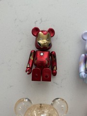 BE@RBRICK Bearbrick Figure Lot of 6 Spider-Man Iron Man Lucky Cat Anna Sui