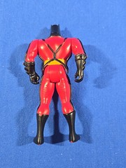 LOT of 3 Batman Figures 5” DC Comics Silver, Gold, Red, Black, Blue