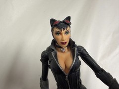 2012 DC Direct Batman Arkham City Catwoman 7” Action Figure Loose Series 2
