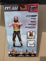 Major League Wrestling Jacob Fatu w/ Barbed Wire Kendo Stick 6″ Figure MLW wwe