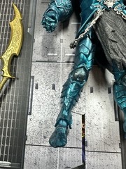 DC Multiverse Mcfarlane Merciless BAF Figure Incomplete w/ Sword Read Descripti