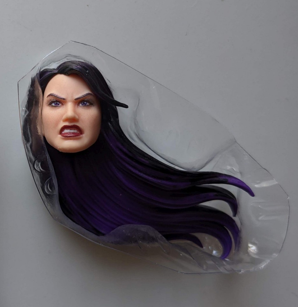 Marvel Legends Gamerverse Psylocke ALT HEAD Custom Fodder (Thanos 2 Pack 2026)