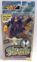 THE MAXX MCFARLANE’S SPAWN ULTRA ACTION FIGURE UNOPENED CARD MCFARLANE TOYS 1996