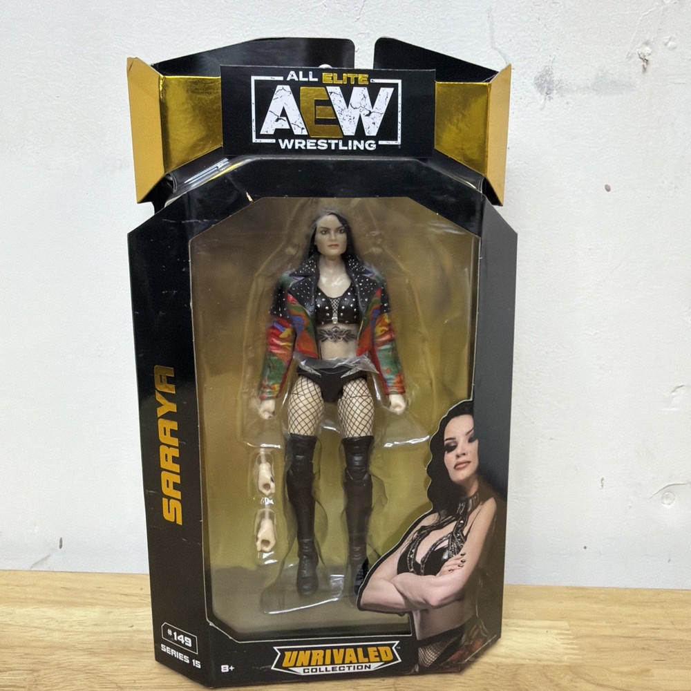 AEW All Elite Wrestling Unrivaled Collection Saraya Paige 149 Series 15 Figure