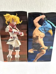 Shangri-La Frontier Oikatzo & Sunraku Figure Set Banpresto Anime Prize Japan