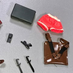 Vintage 1971 Mattel Big Jim Uniforms Accessories Mixed Lot
