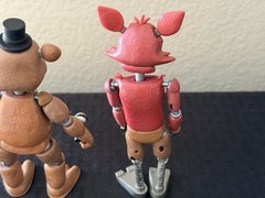 LOT OF 3 FUNKO FIVE NIGHTS AT FREDDY’S + FOXY + CHICA 5″ ACTION FIGURE FNAF