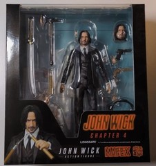 Mafex No. 212 John Wick Chapter 4 Medicom Toy Action Figure New Authentic 1/12 6