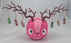 Luna 3 colorway lot 6.5-inch vinyl figure by The Bots Blue Pink Gray Urban daily