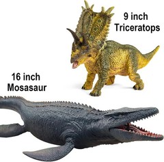 6PCS Jumbo Dinosaur Toy Set, Realistic Dinosaurs Toys for Kids – Large Dino Play