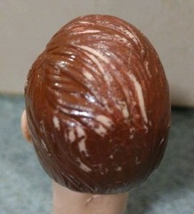 1960’s Marx Johnny West Mike Hazard Head Good Cond head paint wear