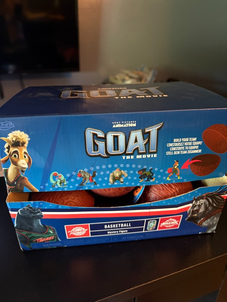 GOAT THE MOVIE 2.5″ Blind Mystery Figure Roarball Jada Toys – 7 Balls with Box