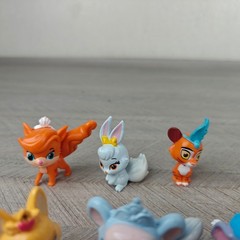 Disney Whisker Haven Tales Princess Palace Pets Mini Figures Lot Of 10