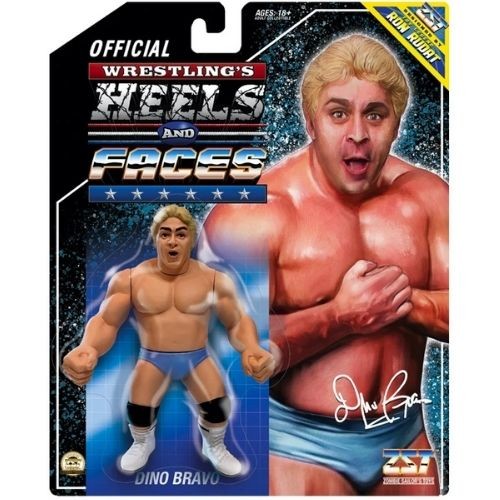 Wrestling’s Heels and Faces Dino Bravo Figure Zombie Sailor’s Toys IN STOCK