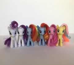 My Little Pony Lot FLAWED And DAMAGED – MLP FIM G4 Mane 6