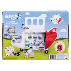 Bluey Adventure Plane Playset Includes Pilot Bluey Figure Airplane Toy Ages 3+