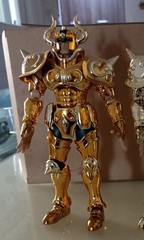 MST Saint Seiya Cloth Myth EXM TV Gold Taurus Aldebaran model metal cloth *