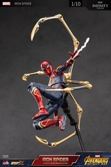 ZD Toy Marvel Iron spider 2.0 The Avengers model toys Collection action figures