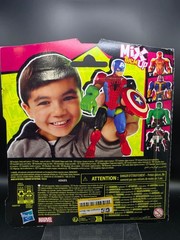 Marvel Captain America Mix+Mash Action Figure By Hasbro 6-Piece Set Ages 4+
