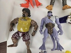 Large 1990’s Action Figure Toy Lot; Scooby Doo, Power Rangers, Ninja Turtles Etc