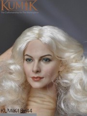 1/6 female Head Sculpt KM 18-44 For 12″ Figure Phicen HOT TOYS KUMIK ❶USA❶