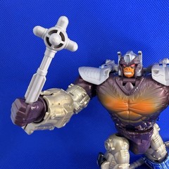 97 Transformers Beast Wars Transmetals Optimus Primal Figure Vintage Hasbro Mace