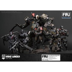 HiPlay TOY ALLIANCE Acid Rain World 1/18 Kaiho Winder Type 12WDk/ Akasabi Purger