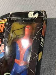 Vintage 1978 Remco Toys Energized The Amazing Spider-Man Figure In Original Box