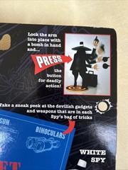 DC DIRECT DIAMOND COMIC MAD SPY VS SPY WHITE FIGURE NIP 1998