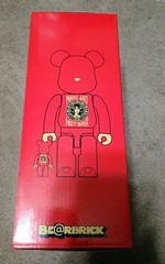 Shepard Fairey Obey x Bearbrick 400% 100% Make Art Not War 2023 Designercon EX