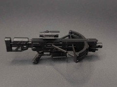 1/12 scale 3D printed crossbow rifle for classified marvel legends