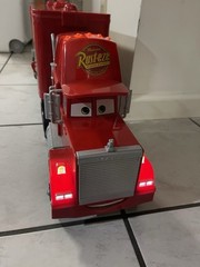 Disney Cars Super Track Mack Transforming Truck Racetrack SHELL ONLY Incomplete