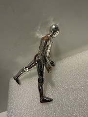 Kenner Star Wars C-3PO Chrome/Silver Action Figure, 1977 Hong Kong Loose Joints