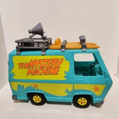 SCOOB! Scooby Doo MYSTERY MACHINE and 6 Figure Lot with LIGHTS & SOUNDS Working