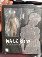 Mirrfig MF001 Yellow Skin 1/12 Scale Lean Male Action Figure Body In Stock