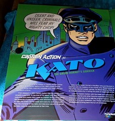 Captain Action KATO Green Hornet Sidekick KB Toys Exclusive 1998 Bruce Lee Doll