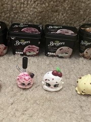 Shopkins Real Littles Frozen Food Lot Moose Toys Set Of 6 Mini Figures Ice Cream