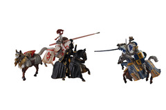 World of History 5.5” JOUSTING KNIGHTS SET #41382 Exclusive Scheich Eldrador
