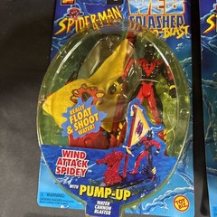 (4) SPIDER-MAN WEB SPLASHER HYDRO-BLAST ACTION FIGURE TOYBIZ NEW VENOM KAYAK