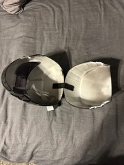 Power Rangers Wild Force Black Bison/Gaoranger GaoBlack Helmet Used (DAMAGES)
