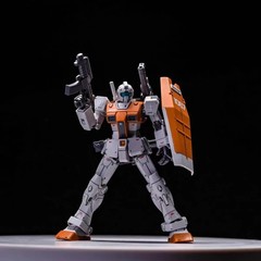 GK 65297 HG 1/144 RGM-79 GM Morocco Front Type Double Cannon Model Kit Toy