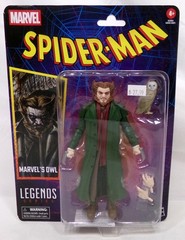 Marvel Legends Spider-Man Retro Card Owl 6″ Figure Hasbro 2025 New on Card