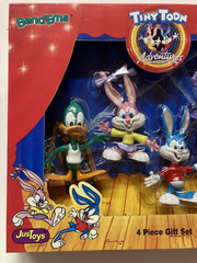 Vintage Tiny Toons Adventures Gift Set Bend-Ems Bugs Bunny Bendable Justoys