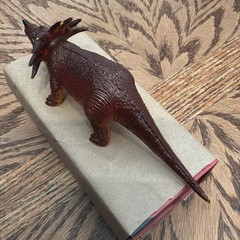 Styracosaurus Dinosaur Figure 7.5 Hard Plastic