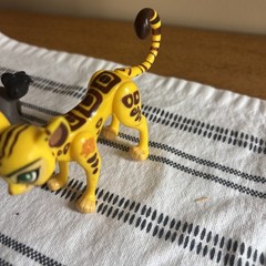 (3) Disney Lion King Lion Guard Cheetah, Janja & Simba