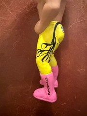 Ravishing Rick Rude LJN Style Xox Custom Figure Excellent Condition Solid Rubber