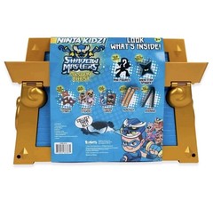 Ninja Kidz Shadow Masters Mystery Large Chest 17 Mystery Surprises Gold Box New