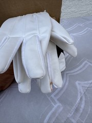 Vintage Black Ranger Gloves Mighty Morphin Power Rangers 1994 Bandai w/Box